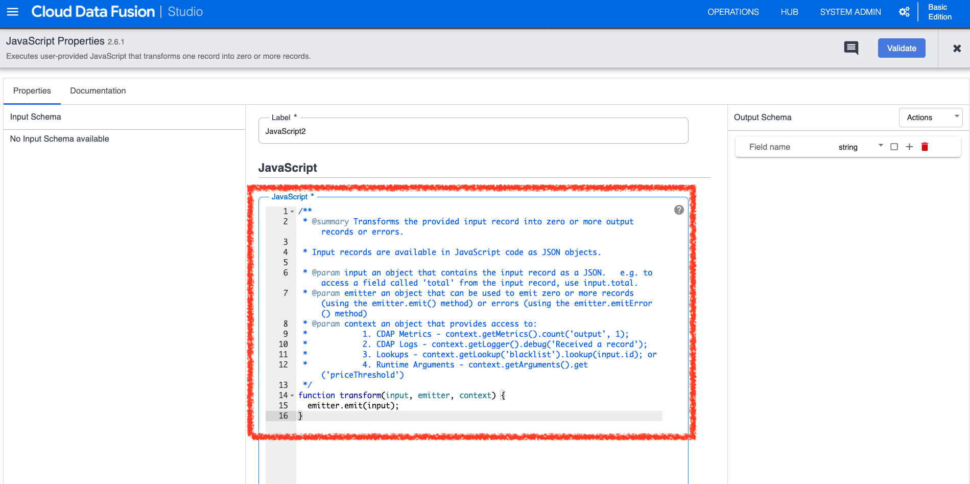 ETL JavaScript Transform 轉換資料