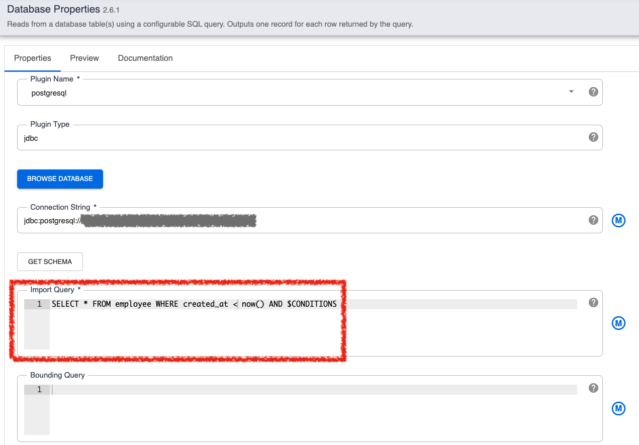 ETL sink source to PostgreSQL