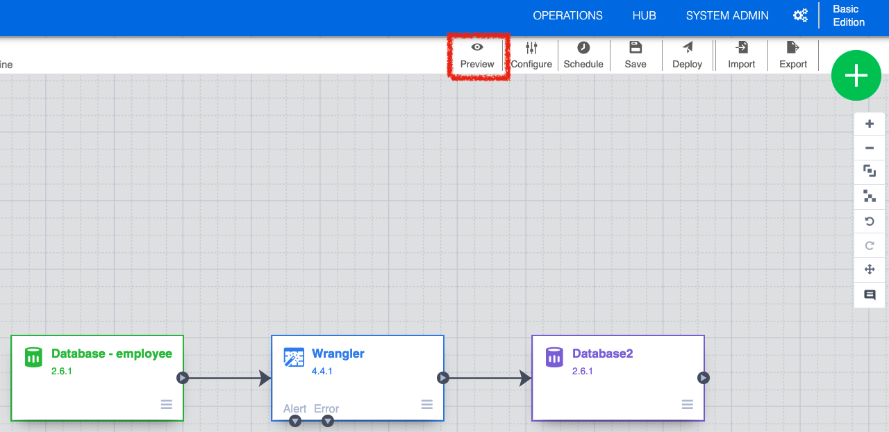 ETL sink source to PostgreSQL