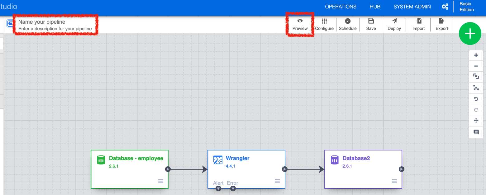 ETL sink source to PostgreSQL